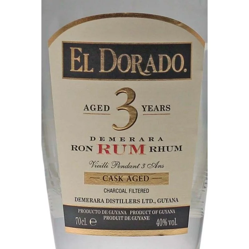 El Dorado Rum 3 Jahre 0,7 L 40% vol