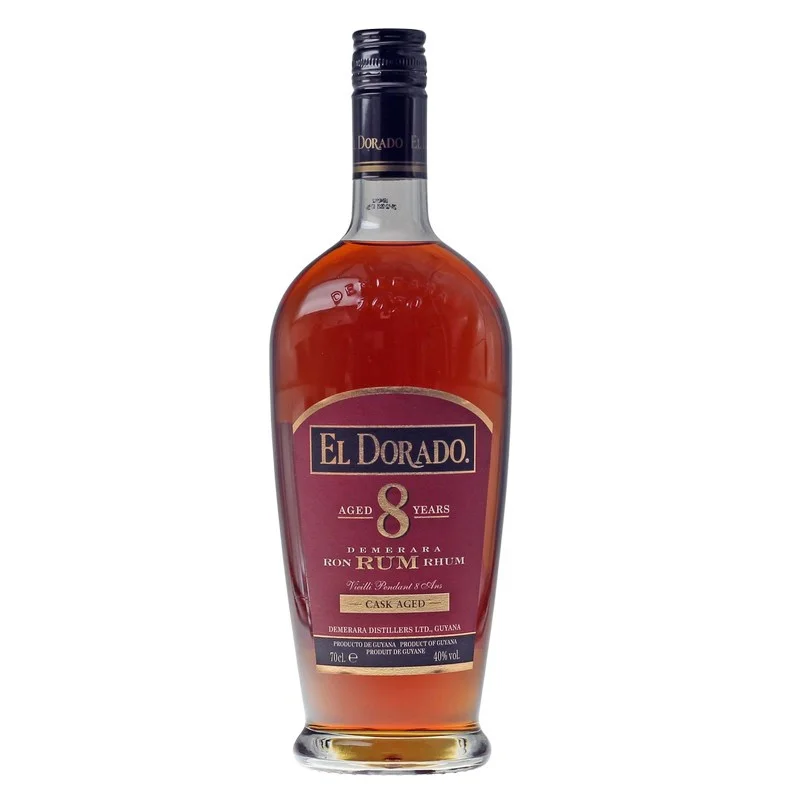 El Dorado Rum 8 Jahre 0,7 L 40% vol El Dorado Rum 8 Jahre 0,7 L 40% vol