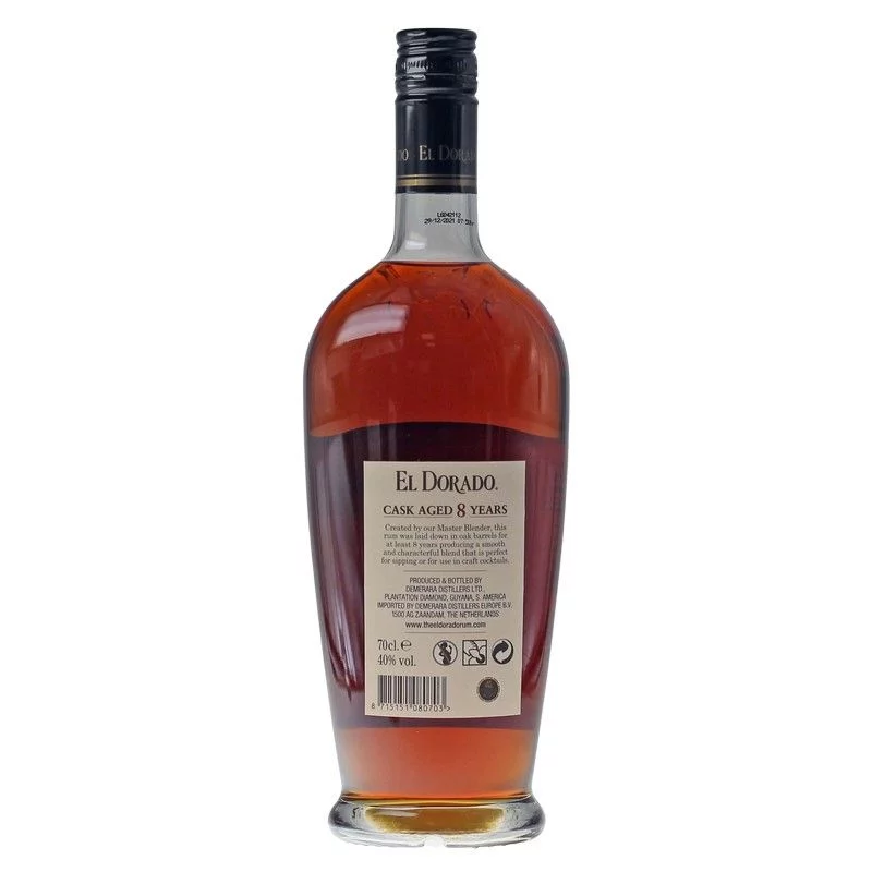 El Dorado Rum 8 Jahre 0,7 L 40% vol