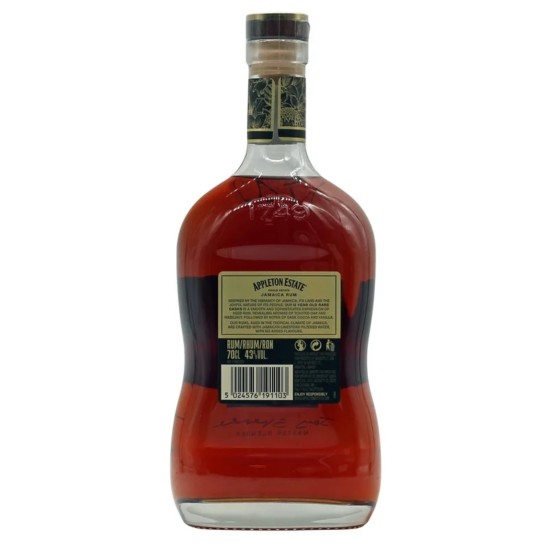Appleton Estate 12 Years Jamaica Rum 0,7 L 43% vol Appleton Estate 12 Years Jamaica Rum 0,7 L 43% vol