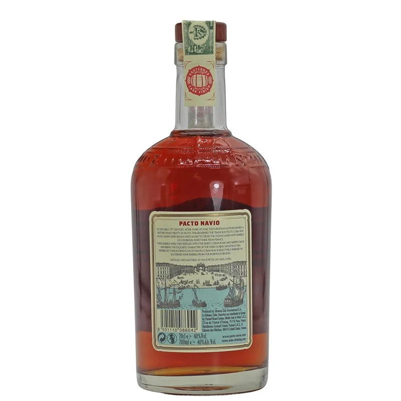 Havana Club Pacto Navio Rum 0,7 L 40% vol