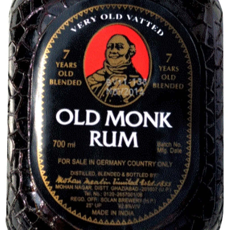 Old Monk Rum 7 Jahre 0,7 L 42,8% vol Old Monk Rum 7 Jahre 0,7 L 42,8% vol