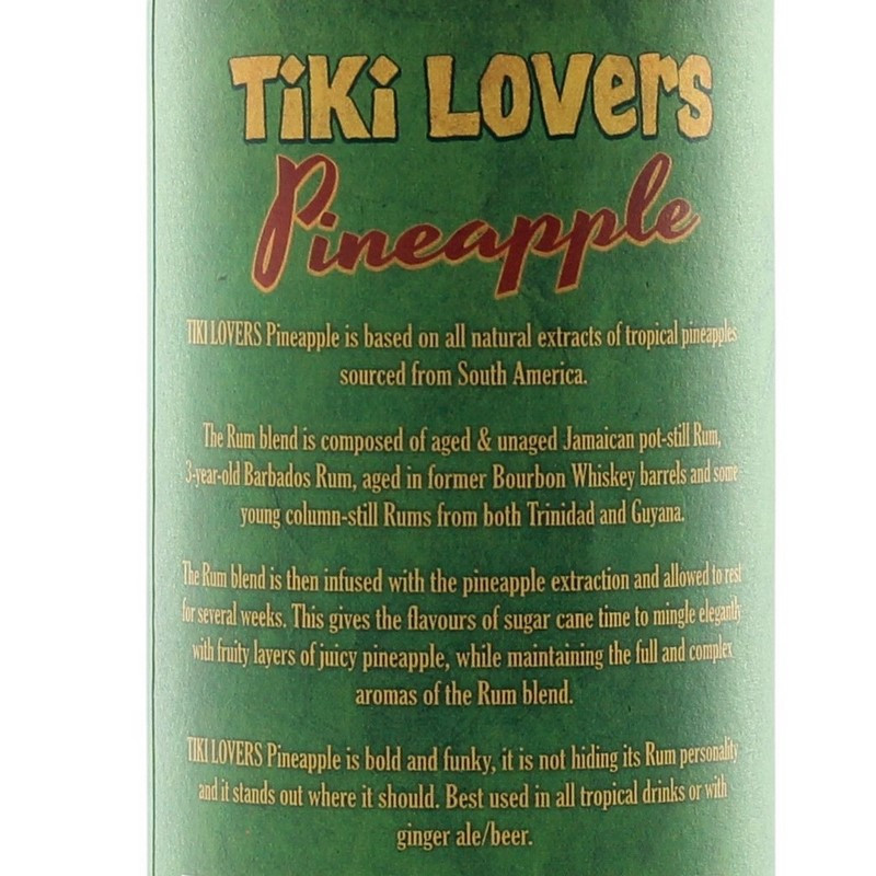 Tiki Lovers Pineapple 0,7 L 45%vol Tiki Lovers Pineapple 0,7 L 45%vol