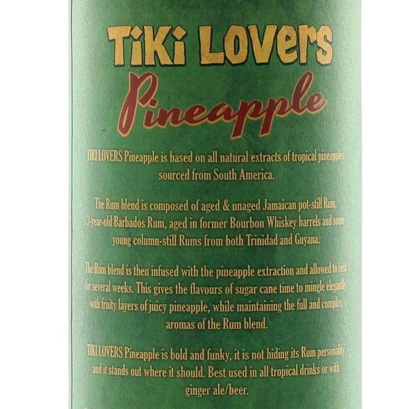 Tiki Lovers Pineapple 0,7 L 45%vol