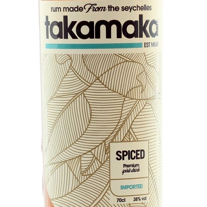 Takamaka Bay Spiced 0,7 38%vol Takamaka Bay Spiced 0,7 38%vol