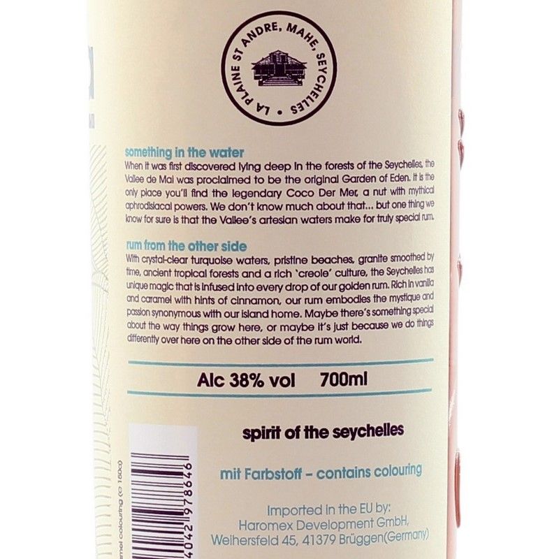 Takamaka Bay Spiced 0,7 38%vol Takamaka Bay Spiced 0,7 38%vol