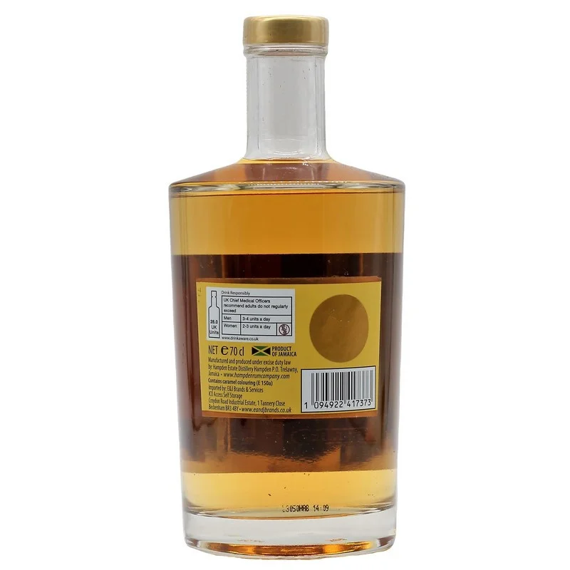 Hampden Estate Gold Rum 0,7 L 40% vol Hampden Estate Gold Rum 0,7 L 40% vol