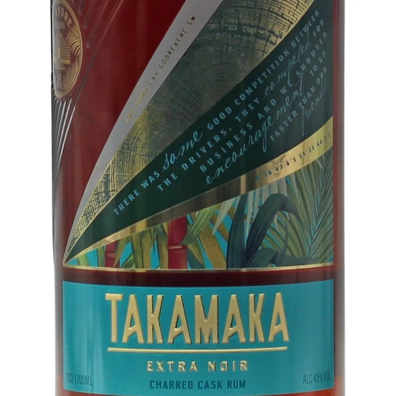 Takamaka Bay Extra Noir 0,7 L 43% vol