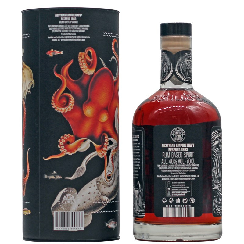 Austrian Empire Navy Reserve 1863 0,7 L 40% vol Austrian Empire Navy Reserve 1863 0,7 L 40% vol