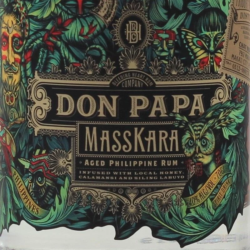 Don Papa Masskara Rum 0,7 L 40% vol