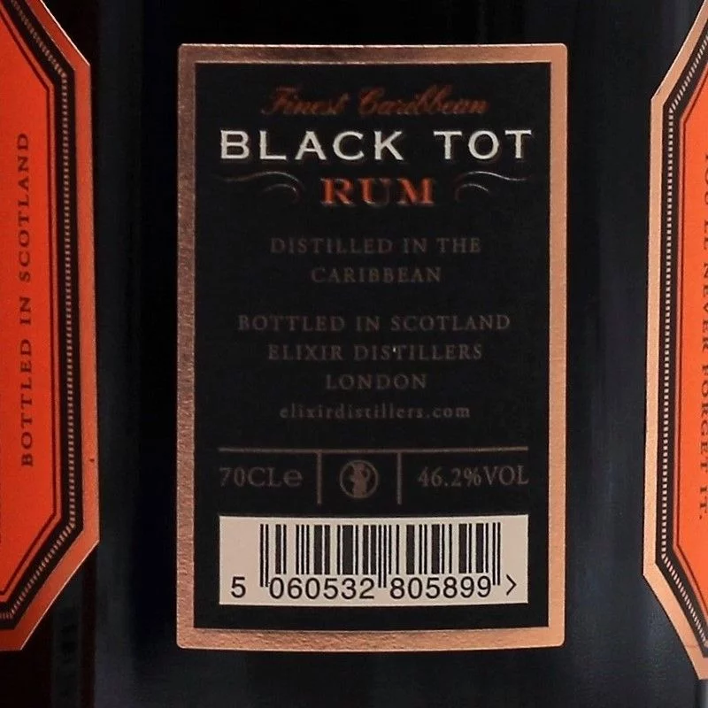 Black Tot Rum 0,7 L 46,2% vol