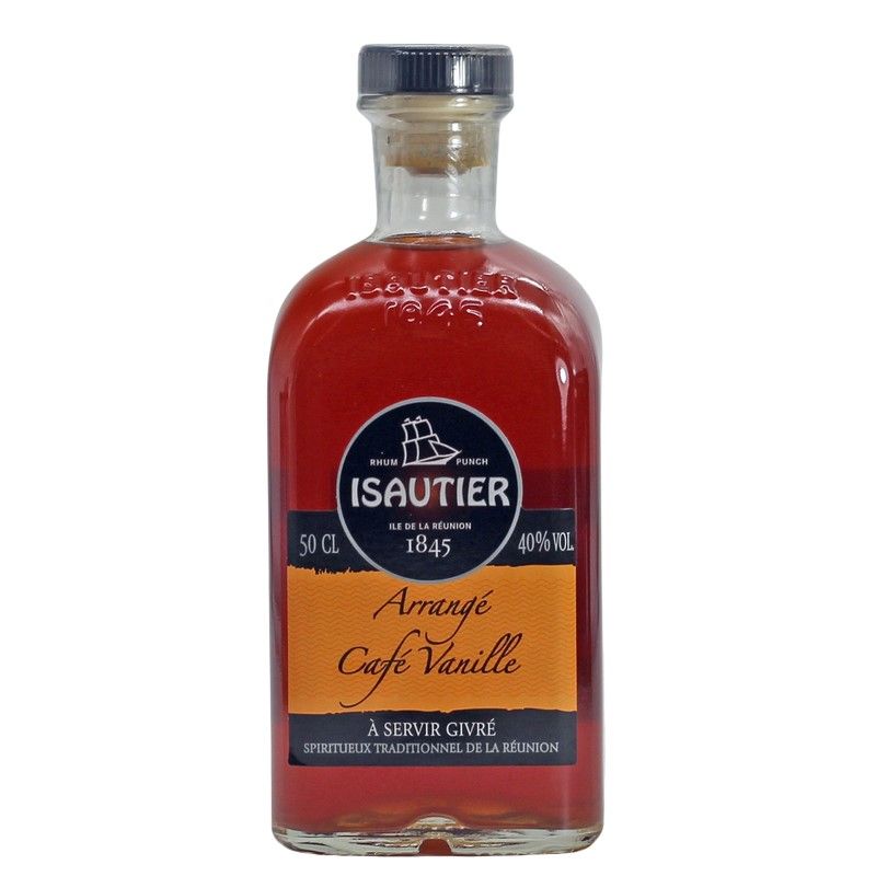 Isautier Arrange Cafe Vanille 0,5 L 40% vol Isautier Arrange Cafe Vanille 0,5 L 40% vol