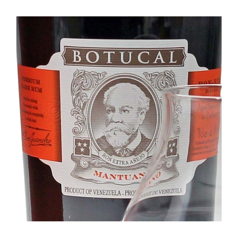 Botucal Mantuano Geschenkset mit Glas 0,7 L 40% vol Botucal Mantuano Geschenkset mit Glas 0,7 L 40% vol