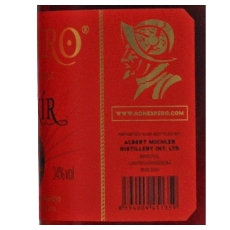 Ron Espero Elixir 0,7 L 34% vol Ron Espero Elixir 0,7 L 34% vol