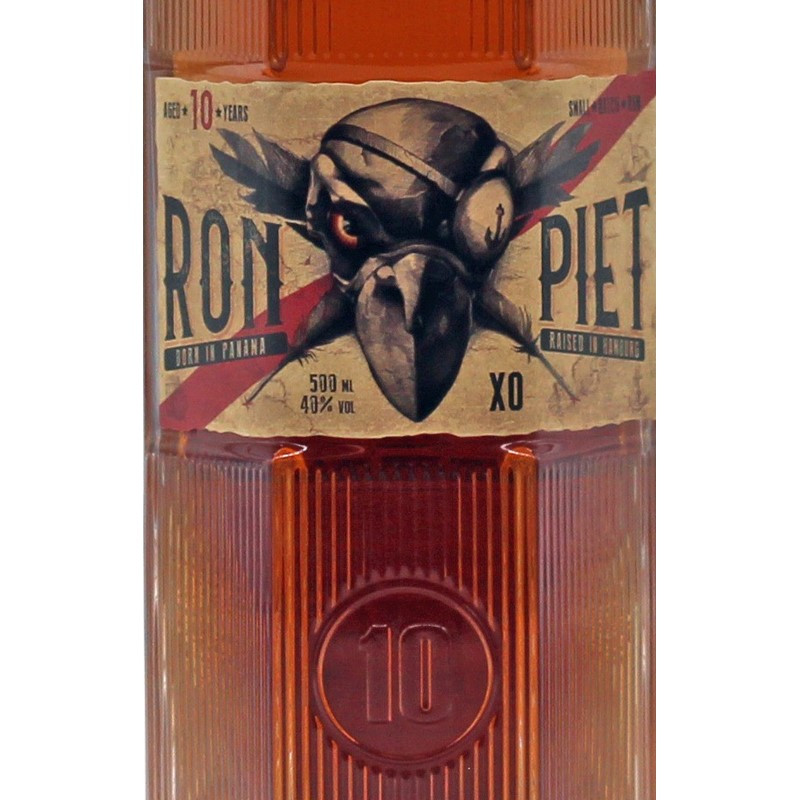 Ron Piet XO Rum 10 Jahre 0,5 L 40% vol Ron Piet XO Rum 10 Jahre 0,5 L 40% vol