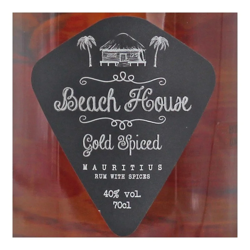 Beach House Gold Spiced 0,7 L 40% vol Beach House Gold Spiced 0,7 L 40% vol