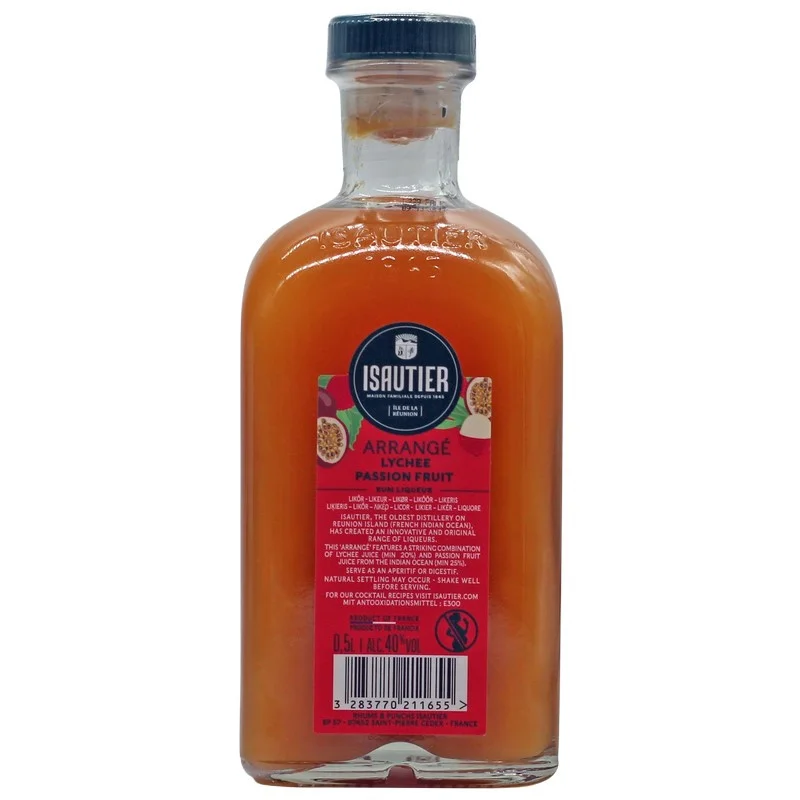 Isautier Arrange Letchi Passion 0,5 L 40% vol