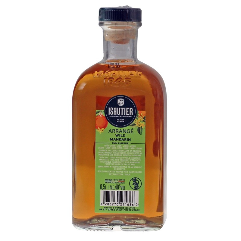 Isautier Arrange Wild Mandarin 0,5 L 40% vol
