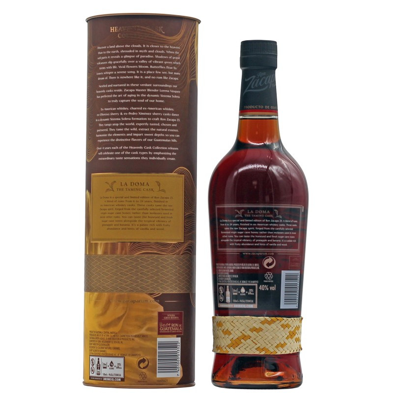 Ron Zacapa La Doma 0,7 L 40% vol Ron Zacapa La Doma 0,7 L 40% vol