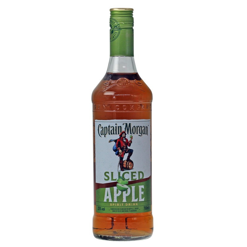 Captain Morgan Sliced Apple Spirit Drink 0,7 L 25% Captain Morgan Sliced Apple Spirit Drink 0,7 L 25%