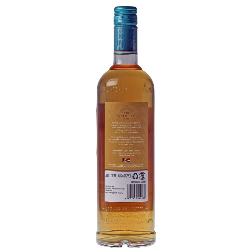 Takamaka Rum Zenn 0,7 L 40% vol Takamaka Rum Zenn 0,7 L 40% vol