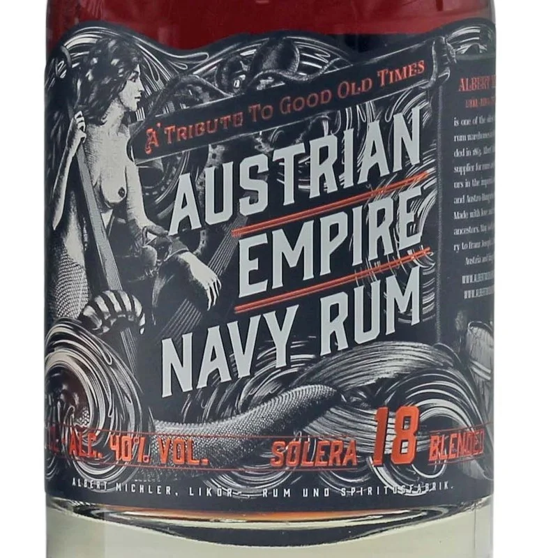 Austrian Empire Navy Rum Solera 18 Jahre 0,7 L 40% vol