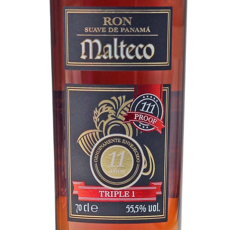 Ron Malteco Rum 11 Jahre Triple 1 0,7 L55,5% vol Ron Malteco Rum 11 Jahre Triple 1 0,7 L55,5% vol