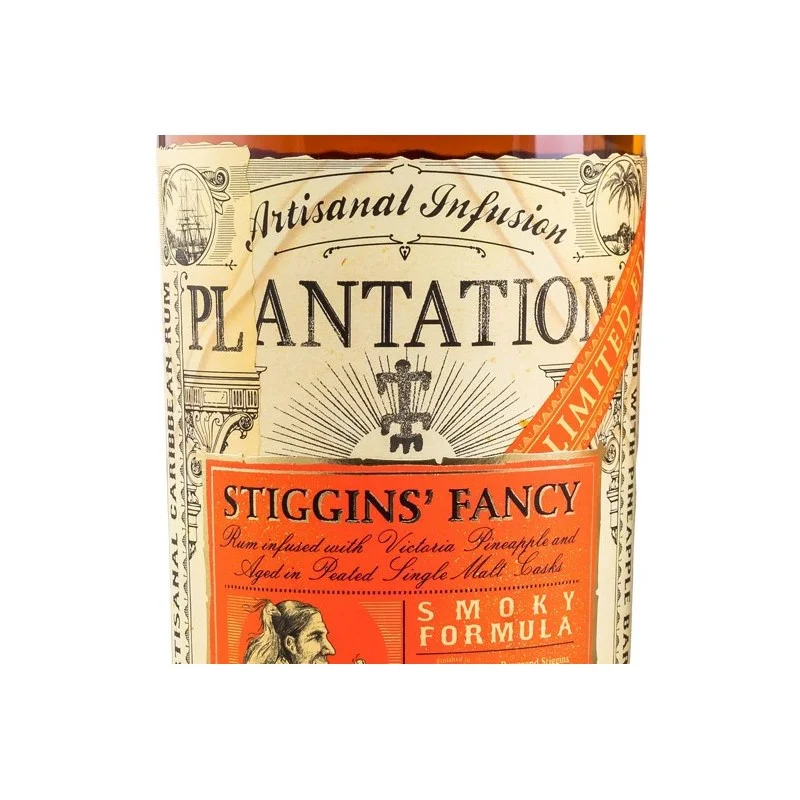 Plantation Stiggins Fancy Pineapple Smoky Formula 0,7 L 40% Plantation Stiggins Fancy Pineapple Smoky Formula 0,7 L 40%