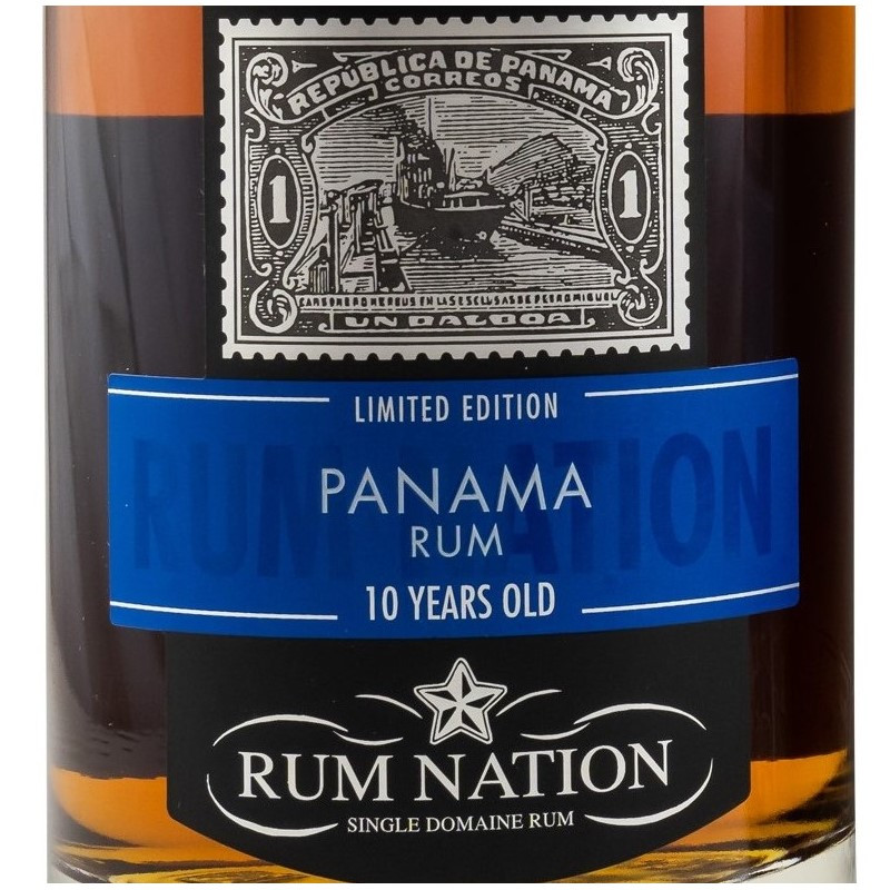 Rum Nation Panama 10 Jahre 0,7 L 40% vol