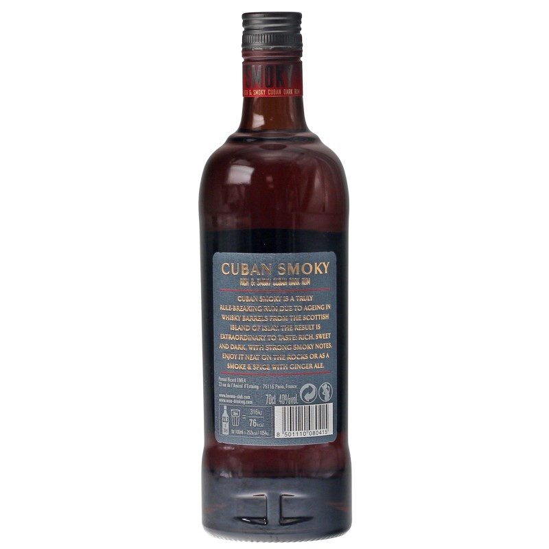 Havana Club Cuban Smoky 0,7 L 40% vol