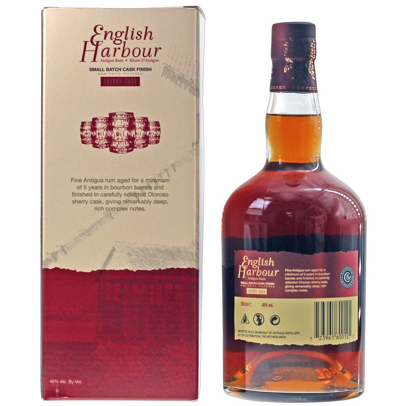 English Harbour Sherry Cask Finish Rum Batch 003 0,7 L 46 % vol English Harbour Sherry Cask Finish Rum Batch 003 0,7 L 46 % vol