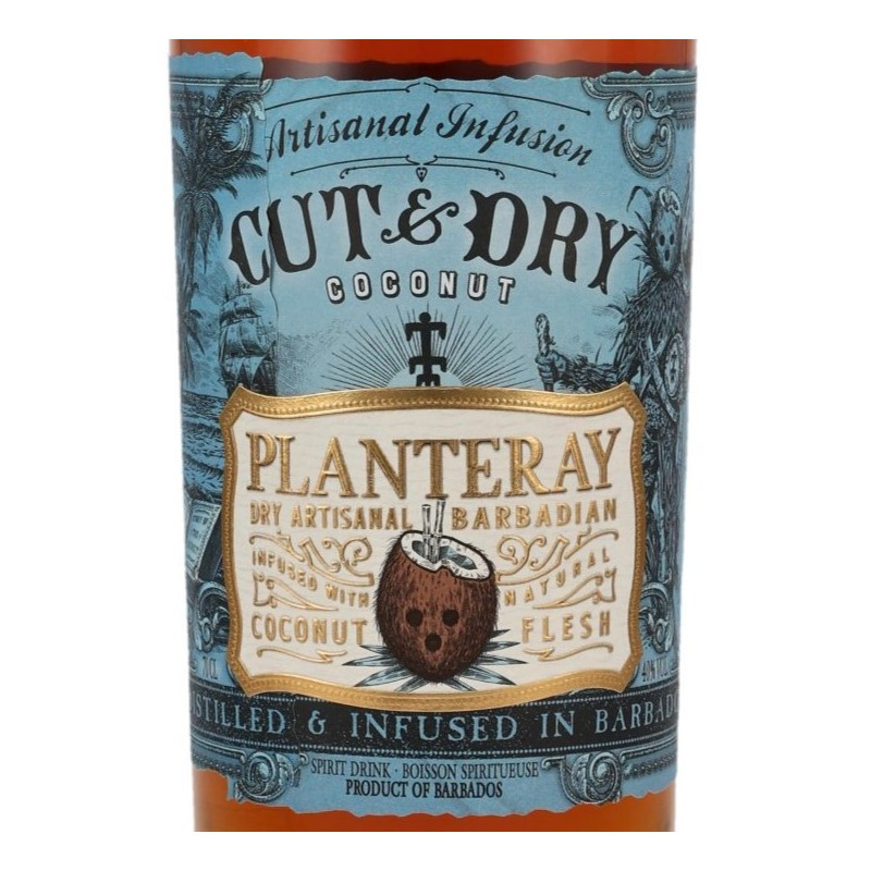 Planteray Cut & Dry Coconut Rum Basis 0,7 L 40 % vol (Plantation)