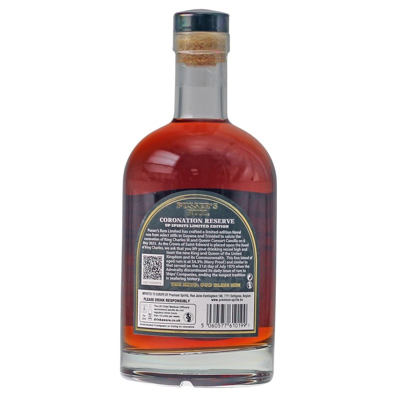 Pussers Coronation Reserve 0,7 L 54,5% vol Pussers Coronation Reserve 0,7 L 54,5% vol