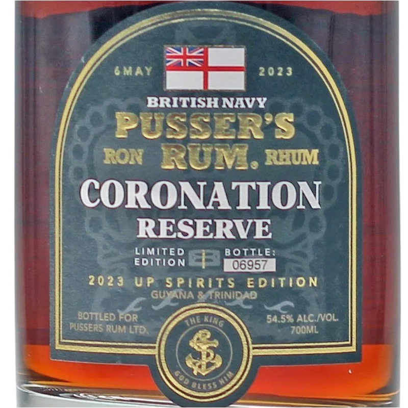 Pussers Coronation Reserve 0,7 L 54,5% vol Pussers Coronation Reserve 0,7 L 54,5% vol