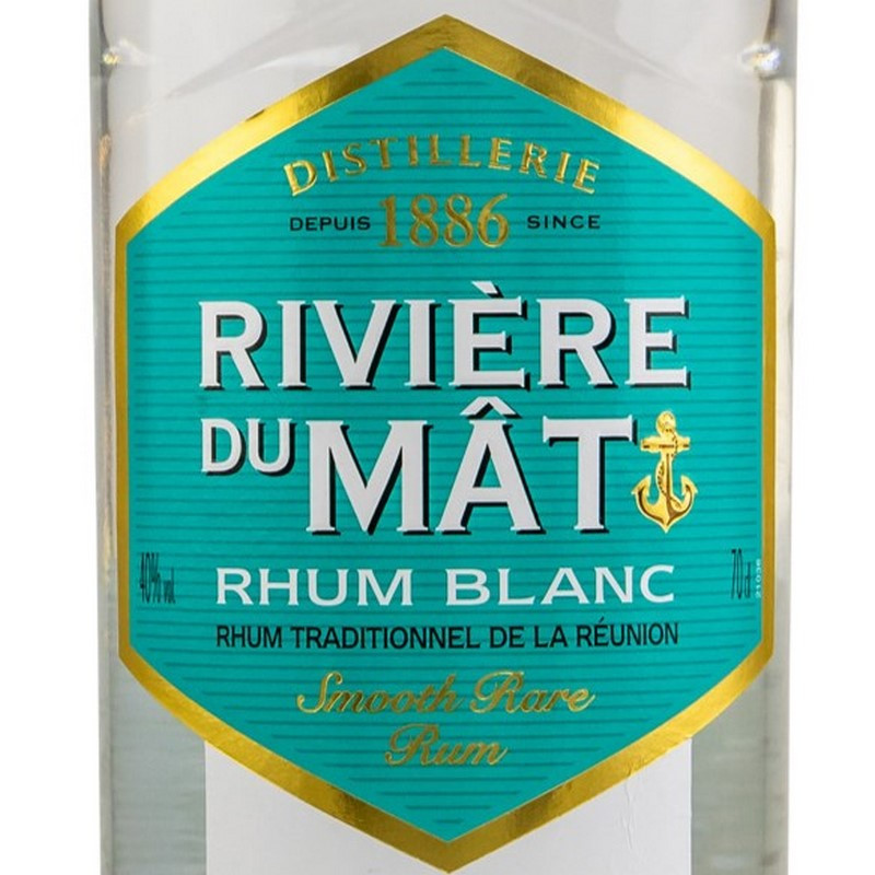 Riviere du Mat Rhum Traditional Blanc 0,7 L 40% vol Riviere du Mat Rhum Traditional Blanc 0,7 L 40% vol