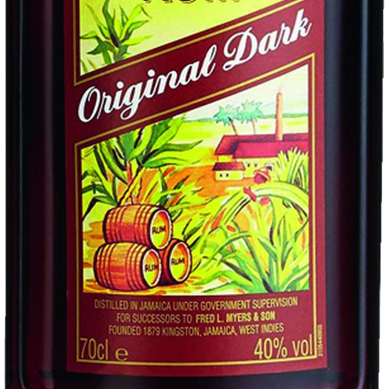 Myers's Rum Original Dark 0,7 L 40% vol