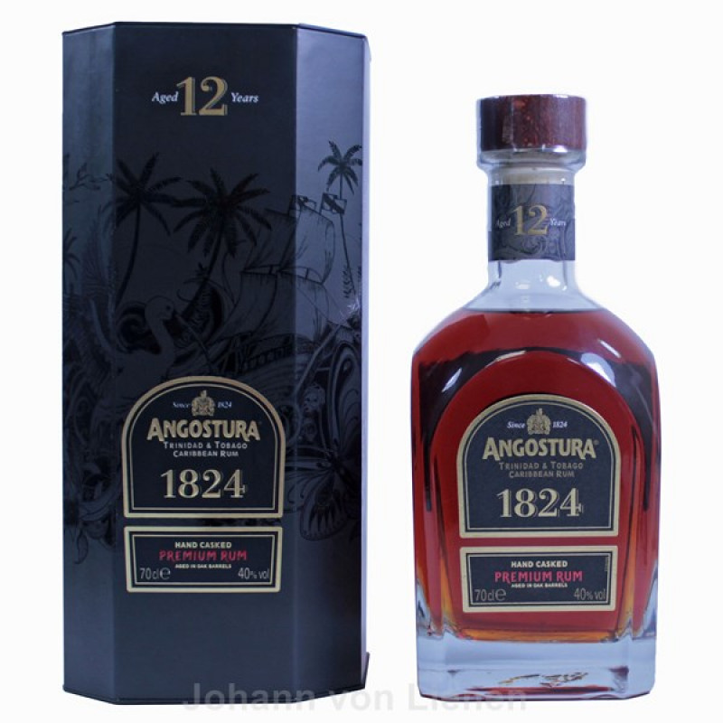 Angostura 1824 Aged 12 Years 0,7 L 40%vol Angostura 1824 Aged 12 Years 0,7 L 40%vol