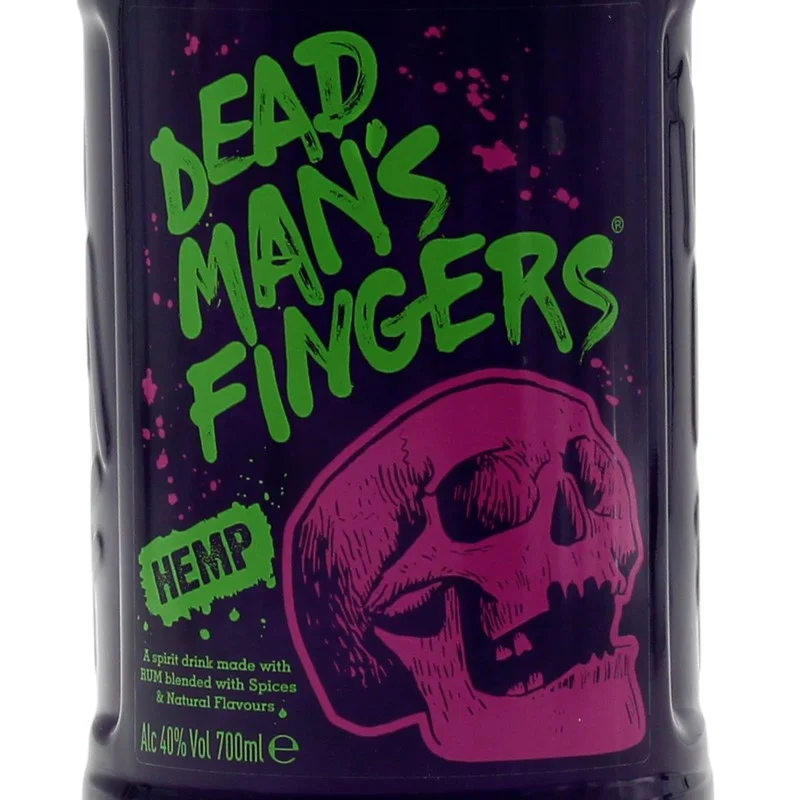 Dead Man's Fingers Hemp Spiced Rum 0,7 L 37,5% vol Dead Man's Fingers Hemp Spiced Rum 0,7 L 37,5% vol