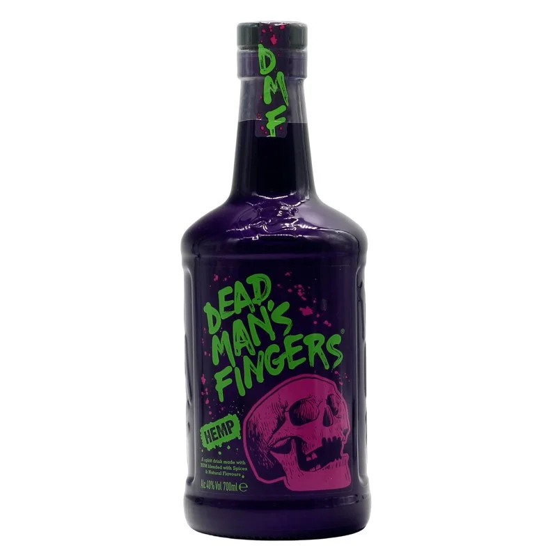 Dead Man's Fingers Hemp Spiced Rum 0,7 L 37,5% vol Dead Man's Fingers Hemp Spiced Rum 0,7 L 37,5% vol