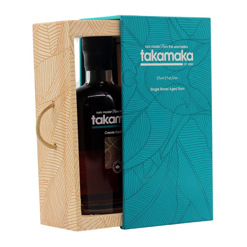Takamaka Creole Craft Series Single Barrel Aged 0,7L 55,3vol Takamaka Creole Craft Series Single Barrel Aged 0,7L 55,3vol