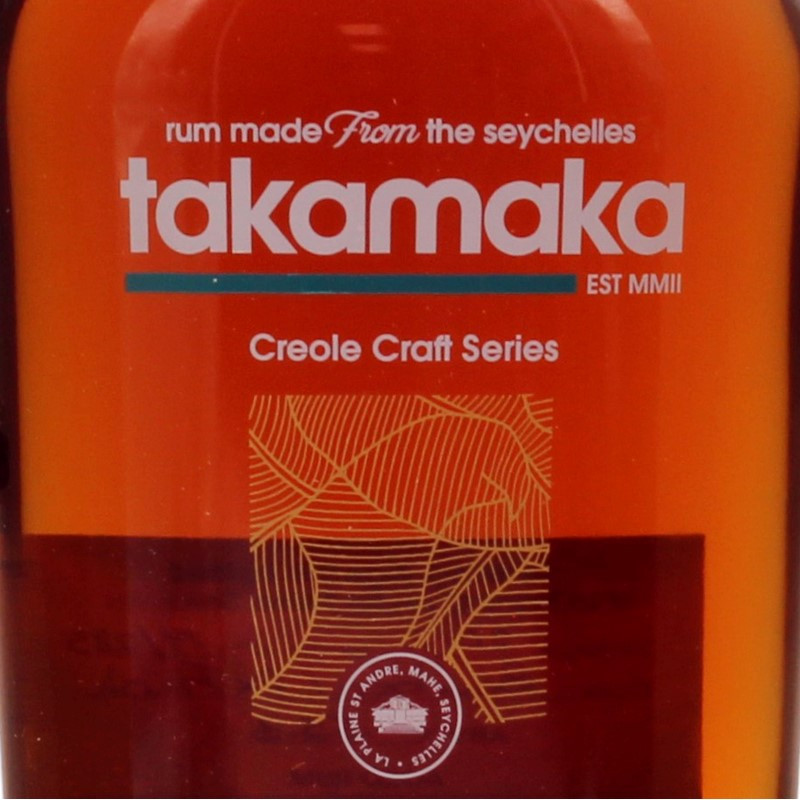 Takamaka Creole Craft Series Single Barrel Aged 0,7L 55,3vol Takamaka Creole Craft Series Single Barrel Aged 0,7L 55,3vol