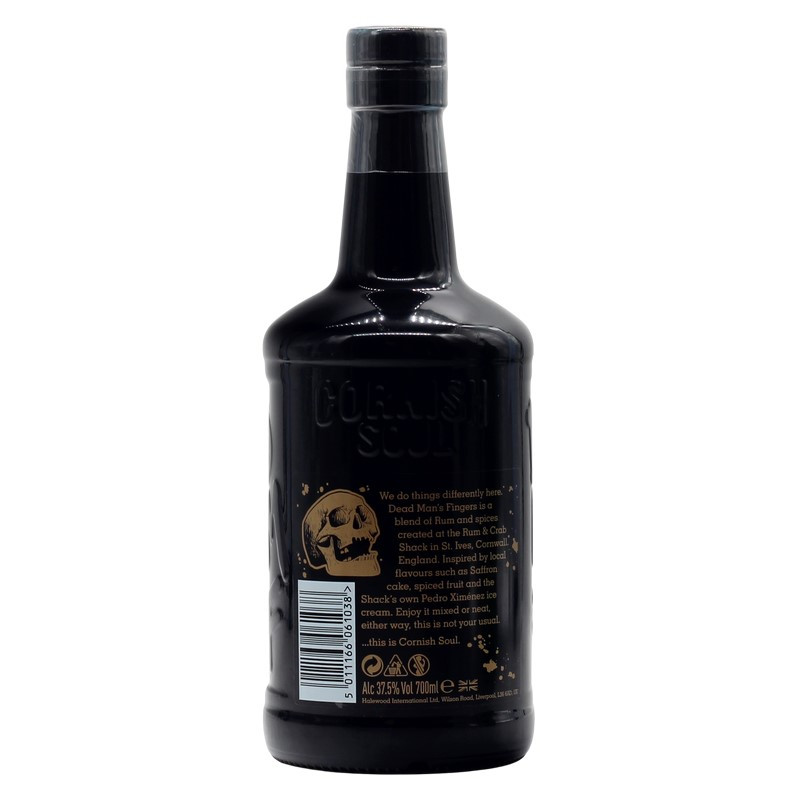 Dead Man's Fingers Spiced Rum 0,7 L 37,5% vol Dead Man's Fingers Spiced Rum 0,7 L 37,5% vol