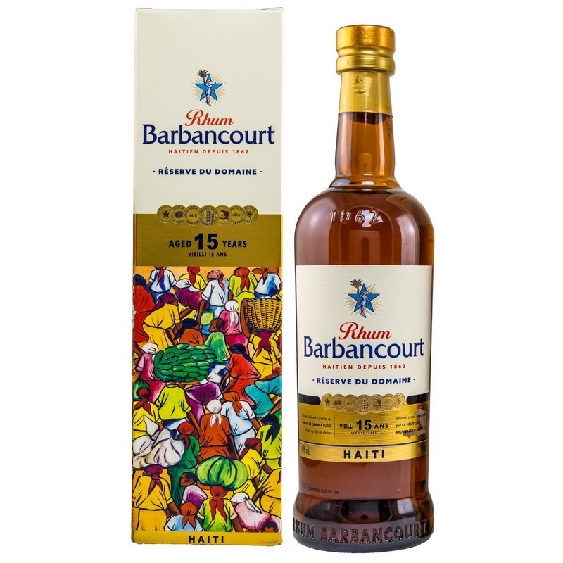 Rhum Barbancourt 15 Jahre Reserve du Domaine 0,7 L 43% vol