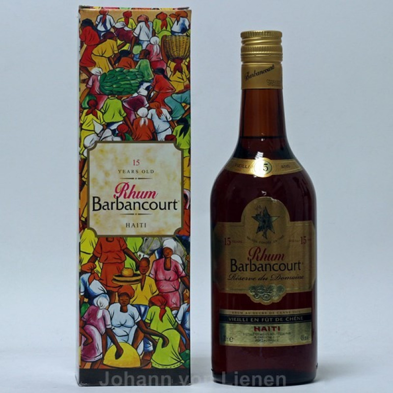 Rhum Barbancourt 15 Jahre Reserve du Domaine 0,7 L 43% vol Rhum Barbancourt 15 Jahre Reserve du Domaine 0,7 L 43% vol