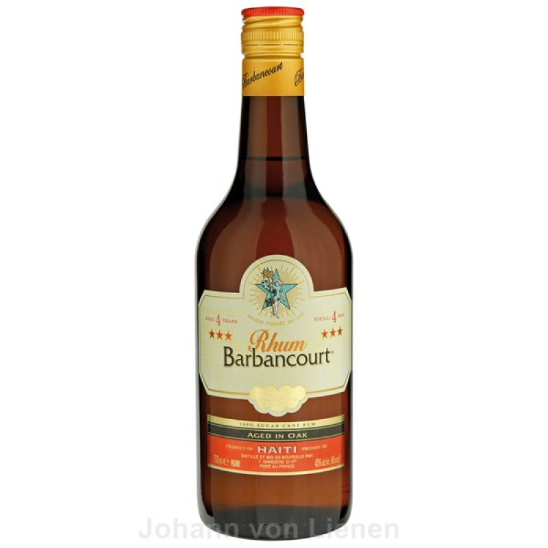 Barbancourt Rhum Rum 4 Jahre 0,7 L 40%vol
