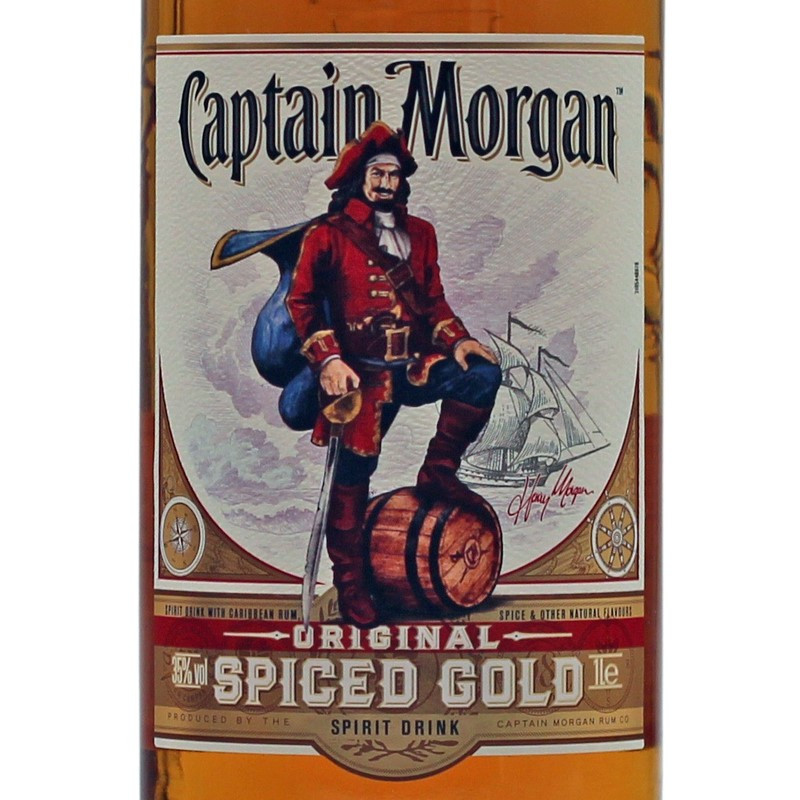 Captain Morgan Spiced Gold 1 L 35% vol