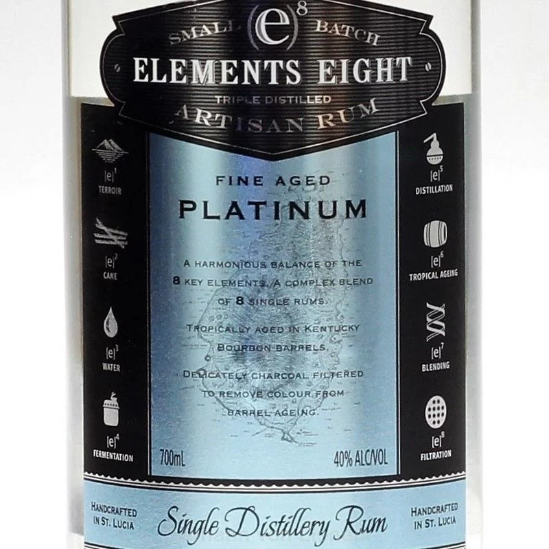 Elements 8 Platinum Dreifach dest. 0,7 L40%vol