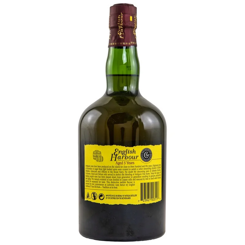 English Harbour Rum 5 Jahre 0,7 L 40% vol English Harbour Rum 5 Jahre 0,7 L 40% vol