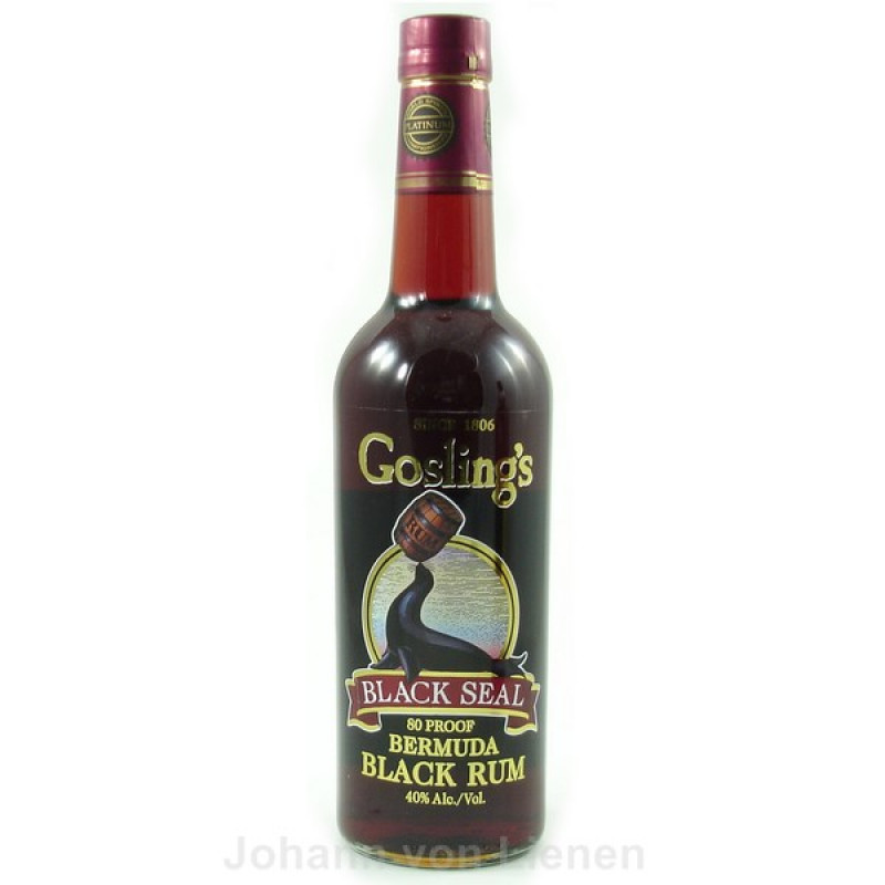 Gosling's Black Seal Dark Rum 0,7 L 40%vol Gosling's Black Seal Dark Rum 0,7 L 40%vol