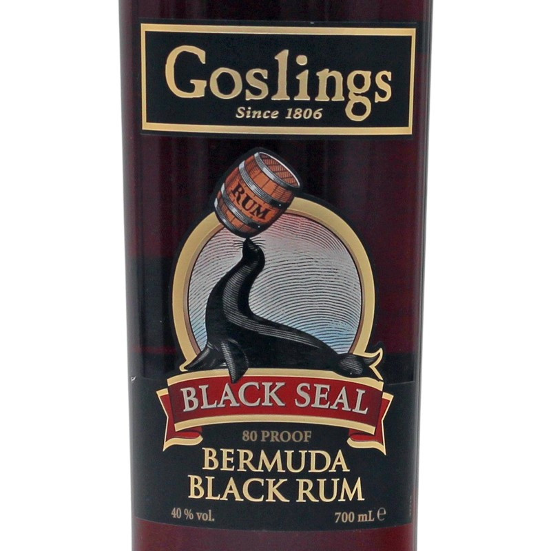 Goslings Black Seal Dark Rum 0,7 L 40% vol Goslings Black Seal Dark Rum 0,7 L 40% vol
